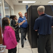 Learning in the Sovran server room.