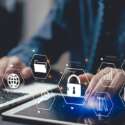 protecting online information systems via the Internet with encryption through protection against cyber theft.