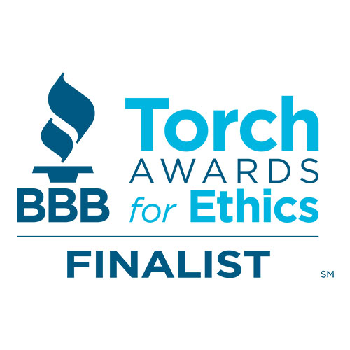 BBB Torch Award for Ethics Finalist badge