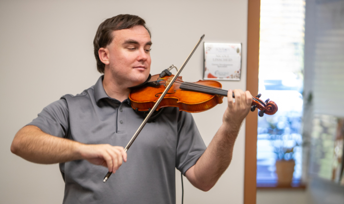 Fall Appreciation Celebration violinist
