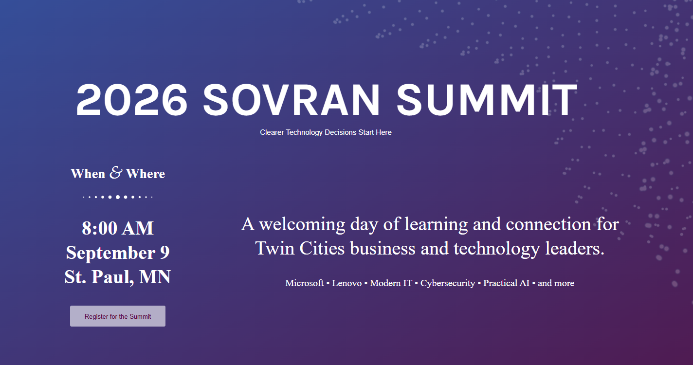 2026 Sovran Summit 2026 Sovran Summit
